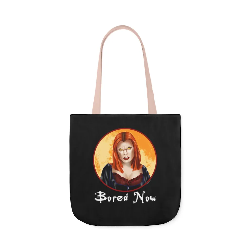 Bored Now Polyester Canvas Tote Bag