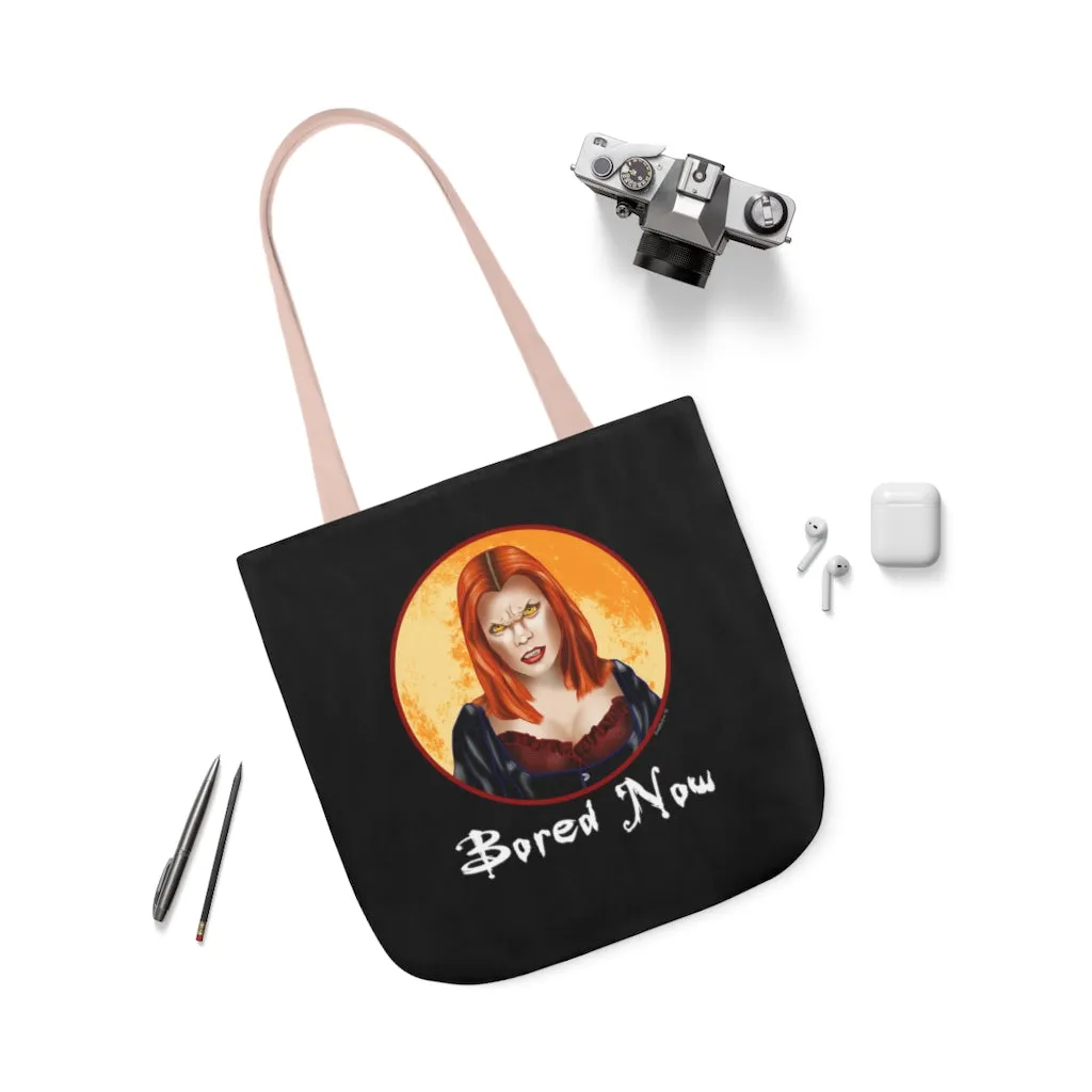 Bored Now Polyester Canvas Tote Bag