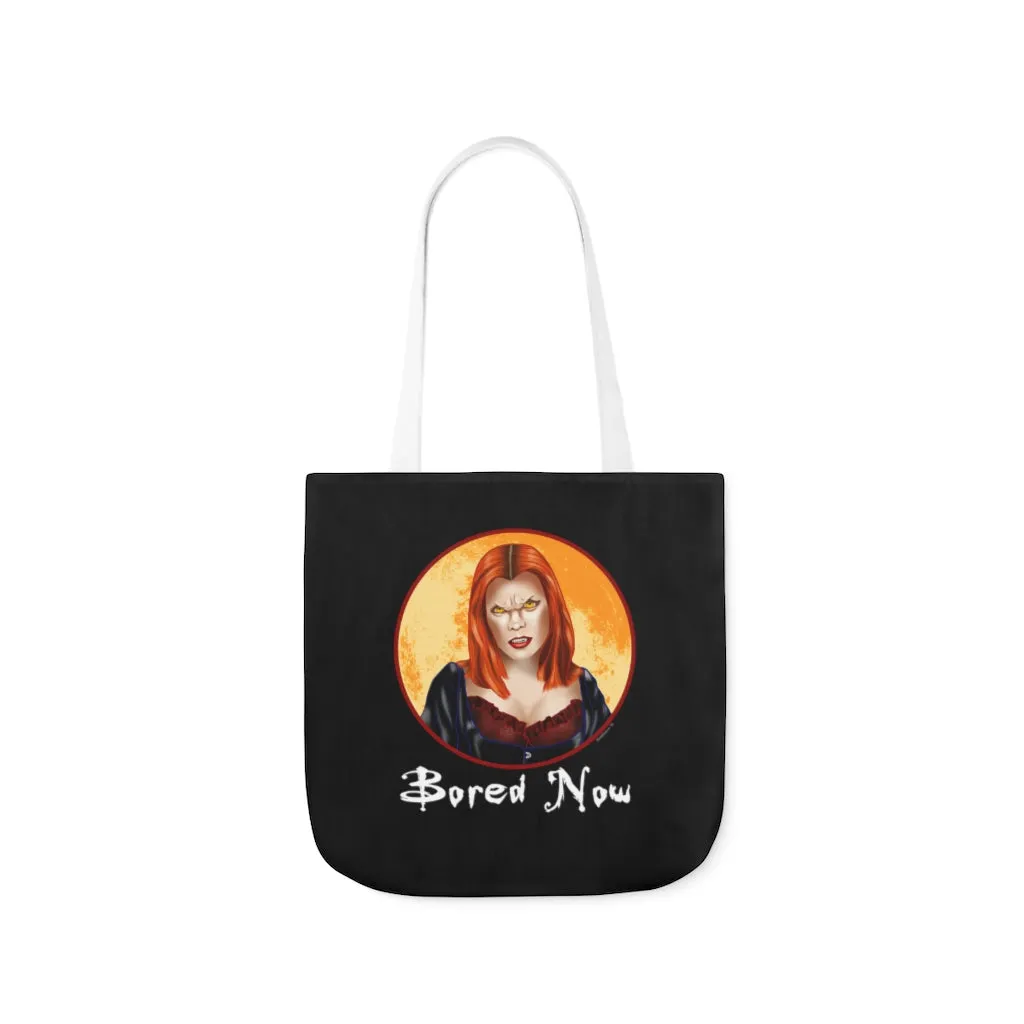 Bored Now Polyester Canvas Tote Bag