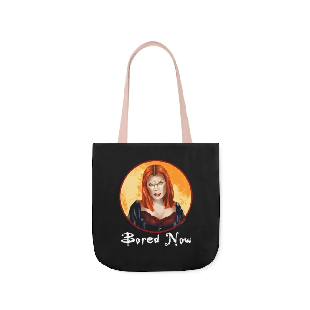 Bored Now Polyester Canvas Tote Bag